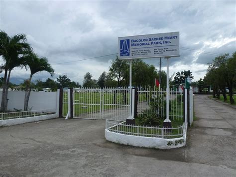 Bacolod Sacred Heart Memorial Park .
